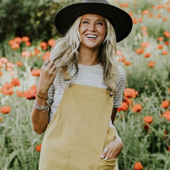 Roolee Dresses & Skirts - Roolee "Oaklee" Overall Jumper Dress